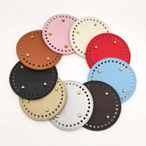 Đế túi da PU tròn 12cm